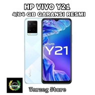 HP VIVO Y21 4/64 GB - VIVO Y 21 RAM 4GB ROM 64GB GARANSI RESMI VIVO