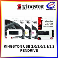 Kingston Data Traveler 100 G3 & Data Traveler Exodia Pendrive (32GB/64GB/128GB/256GB)