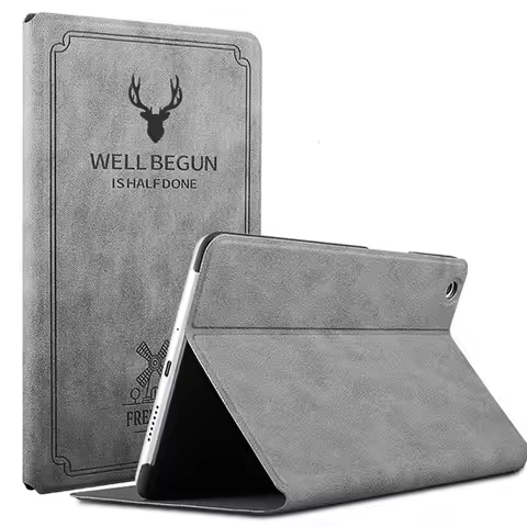 Deer Magnetic Deer Matte Leather Smart Case For Huawei MediaPad M3 8.4 BTV-W09 BTV-DL09 with Auto Wa