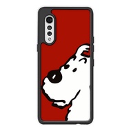 Case Casing LG Velvet V60 V50 V40 V30 G8x G8 G7 G6 Q7 Snowy Adventure of Tintin YL0460 Hardcase S5