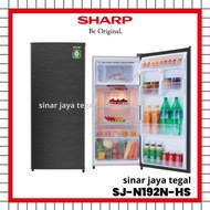 Promo LEMARI ES SHARP 1 PINTU SJ-N192N-HS / KULKAS SHARP 1 PINTU SJ-N192N-HS