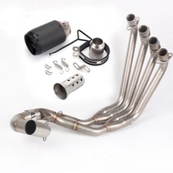 For Honda CBR650R CB650F CB650R CBR650F Motorcycle Exhaust Muffler Full System Header Pipe Modified Front Link Pipe Esca