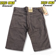 new produk // Celana Pendek 3/4 Casual model chino coklat/cream size 28 // celana pendek DLC 063 TER