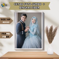 PRINT PHOTO FRAME 16R 40X60CM + FIBER FRAME, Large Photo Printing, Custom Photo Printing