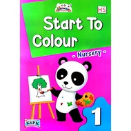 Start to Colour - Nursery (HS) PRESCHOOL KSPK ACTIVITY BOOK FOR PRESCHOOL CHILDREN