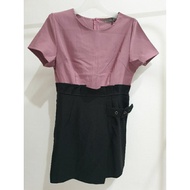 NEXTMODE/CAYRA COUTURE /BEVUGUE /OL DRESS/高品质OL 连身裤L Size