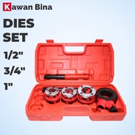 RATCHET GI PIPE DIES SET MANUAL MANUAL RATCHET GI PIPE DIES SET