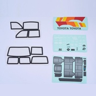 FMS FCX10 Rc Car Parts RC Crawler RC Trucks Parts Replacement Accessory for 1/10 Toyota LC80: Decal 