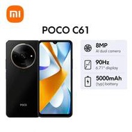 Mi POCO C61 Global Version Smartphone Smooth 6.71" 90Hz Display Refined And Stylish Design 8MP Al Du
