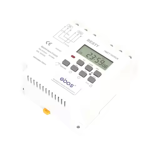 OBOS new premium three phase timer switch 380V 25A din weekly timer digital timer with 17 times on/o