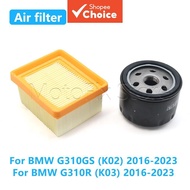 Bmw G310r G310gs K02 K03 Air Filter Oil Filter Intake Cleaner Element 2016-2023
