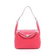 【二手】愛馬仕 (Hermes) Lindy 30 Rose Extreme 女士單肩包