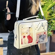 Ita Bag Anime Japan Original Double Window Miracle Design 14 Inch Large Laptop Backpack Capacity Can