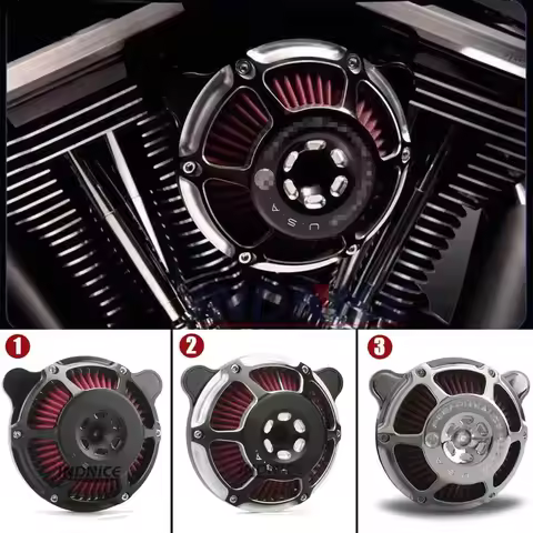 Motorcycle PM Air Cleaner intake filter kits For harley Sportster 883 1200 XL883R XL1200X Forty-Eigh