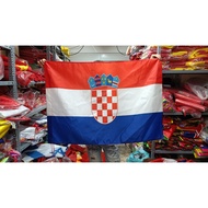 Croatia national flag with 1 layer of fabric (80x120cm)