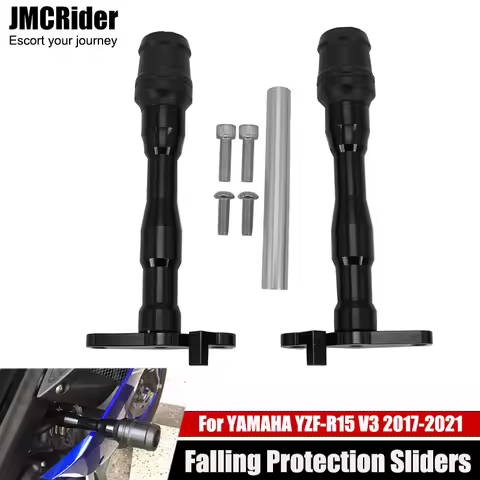 For YAMAHA YZF-R15 YZF R15 V3/V3.0 2017-2021 Motorcycle Engine Frame Slider Falling Protection Fairi