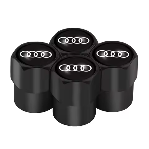 Car Wheel Tire Valve Caps Tyre Rim Stem Covers Airdust for Audi OOOO RS S SLINE C7 A7 A8 Q3 Q5 Q7 A1