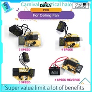 electrical panels ✯DEKA Ceiling Fan PCB BOARD - 3 Speeds  4 Speeds  4 Speeds with Reverse❀