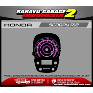 Honda SCOOPY R12 CUSTOM SPEEDOMETER BOARD