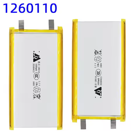 10000mAh 3.7V 1260110 High Capacity Portable Polymer Lithium Ion Li-ion Rechargeable Battery for Pow