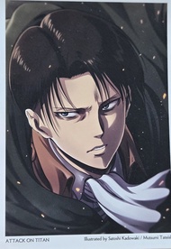 進擊的巨人 絕版 兵長 明信片 Levi 里維