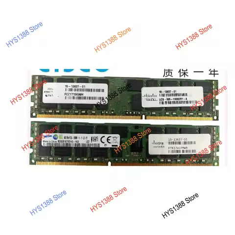 8GB 2RX4 PC3L-12800R UCS-MR-1X082RY-A 15-13637-02 memory