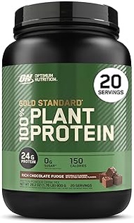 Optimum Nutrition Gold Standard Plant Protein Gluten Free 1.76lbs- Rich Chocolate Fudge