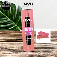 NYX _ Professional Makeup Wonder Stick Cream Blush 4g บลัชออน เนื้อครีม 2 หัว แบบแท่ง