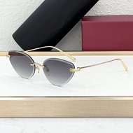 J3XD Car * New Style Frameless Fashion Cat Eye High-End Vacation Trendy Men Women Sunglasses