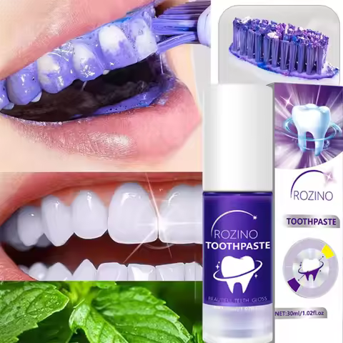 V34 Teeth Whitening Toothpaste Serum Remove Plaque Stains Oral Hygiene Cleaning Dental Bleaching Too