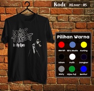 Kaos Band Minor Threat - Kaos distro band Metal Minor Threat -05