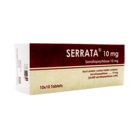 SERRATA 10MG 10X10 TABLETS