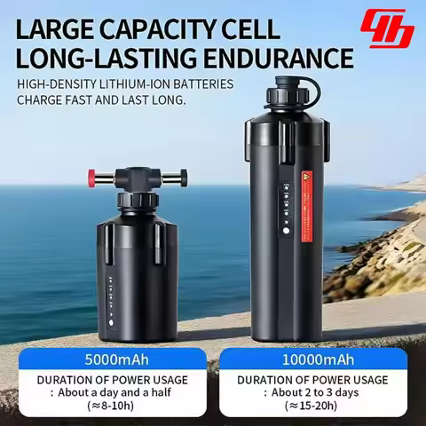 Electric Fishing Reel Battery display 5000/10000mAh US UK EU AU plugs for Daiwa Shimano Seaborg Tana