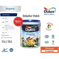 YLK 【5Lt】ICI DULUX Inspire Exterior/Weather Paint **Custom Mixed Colour Available (Cat Luaran/ Cat B