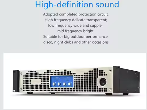 RM4.9XS 1000watt performance stage outdoor 4 channel stage dj speaker power amplifier 4ch sound equi