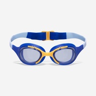 Nabaiji Xbase Tinted Kids Swimming Goggles - Yellow/biru