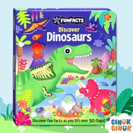 Discover Dinosaurs (US Edition)! - with Over 50 flaps to lift Board Book