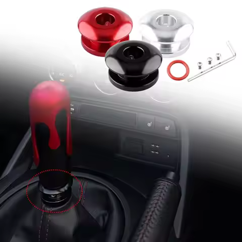 Car Universal Shift Knob Stopper Shifting Head Limiter Fixed Base Gear Head Buckle Aluminum Car Gear