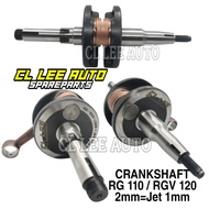 CRANKSHAFT RACING RG 110 RGV 120 JET ROD 1MM  CL LEE AUTO PERFORMANCE / CL LEE RACING PROJECT