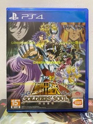 《今日快閃價》（中古二手）PS4遊戲 聖鬥士星矢 鬥士之魂 鬥士魂 Saint Seiya Soldiers Soul 港版中文版 稀有品 現貨