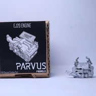 Best Product) Parvus Models 1 64 Boxer Engine Ej20 Subaru Custom Hot Wheels Tomica