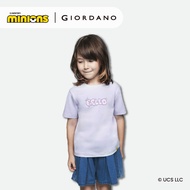 Giordano Junior Minions Collection Sorona Short Sleeve Print T-shirt