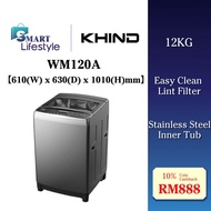 Khind Washing Machine(12KG)WM120A/Pensonic(11KG)PWA-1101X/(12KG)PWA-1203/Morgan(13KG)13 AQUAMARINE/(