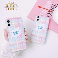 SS084 SS085 LOVE NICE DAY MOTIF SOFTCASE FOR OPPO A1K A3S A5S A5 A7 A8 A9 A11K A12 A15 A15S A16 A33 