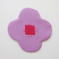 Flower lover shaped coaster / Baby Bloom Coaster - Lavender color