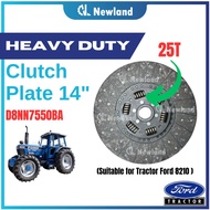 Clutch Plate 14" x 25T with Spring - Tractor Ford 8210 (D8NN7550BA)