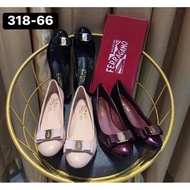 F3rra*gam0 block heels high quality 318-66