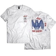 KAOS T-Shirt BAND Kaos Band FEAST - SELAMAT DAN SUKSES KELELAWAR Tshirt Band Local Feast cotton comb