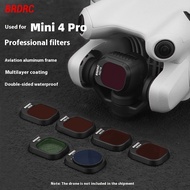 BRDRC Suitable for DJI MINI 4 PRO Filter ND Light Reduction CPL Polarizer UV Protective Mirror Acces
