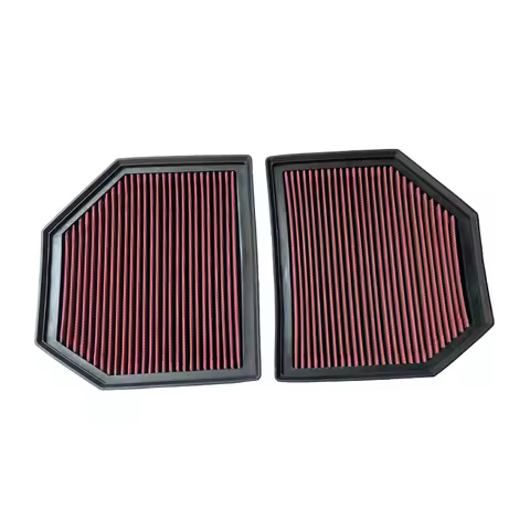 High Flow Air Filter Fits for BMW M4 3.0L L6 Gas M2 Coupe 3.0L V6 Gas M3 3.0L L6 Gas M6 Gran Coupe 4